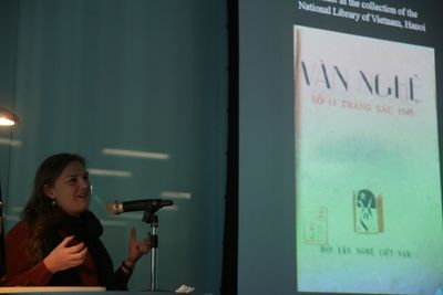 Phoebe Scott, 'Visual Artists, Revolution, and Debate in the Periodical Văn Nghệ', It Begins with a Story: A symposium on artists, writers, and periodicals in Asia, The University of Hong Kong (HKU) (11–13 January 2018).