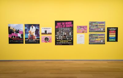 Exhibition view: Guerrilla Girls, Reinventing the 'F' Word—Feminism!, Auckland Art Gallery (8 March–13 October 2019). Courtesy Auckland Art Gallery.
