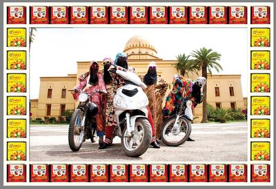 Hassan Hajjaj, Kesh Angels (2010–14). Photographic print. Courtesy the artist and Vigo Gallery.