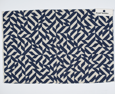 Anni Albers, Eclat (ca. 1976–79). Designed for Knoll Textiles. Silkscreen on cotton and linen. 29.8 x 45 cm. The Josef and Anni Albers Foundation, 1994.13.41.5. © 2018 The Josef and Anni Albers Foundation and Knoll Textiles/Artists Rights Society (ARS), New York.