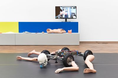 Exhibition view: Geumhyung Jeong, Homemade RC Toy, Kunsthalle Basel (3 May–11 August 2019). Photo: Philipp Hänger / Kunsthalle Base.