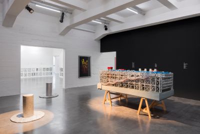 Exhibition view: Saâdine Afif: Paroles, WIELS, Brussels (1 February–22 April 2018).