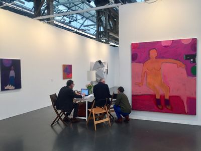 Exhibition view: CANADA and Linn Lühn, Art Düsseldorf (17–19 November 2017). Courtesy Ocula. Photo: Stephanie Bailey.