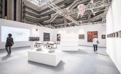 Exhibition view: Art Revives beyond Discipline: Post Martial Law and the Development of Taiwanese Contemporary Art, Art Taipei, Taipei (18–21 October 2019). Courtesy Art Taipei.