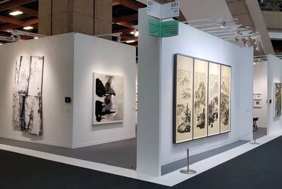 Exhibition view: Ink Studio, Art Taipei, Taipei (18–21 October 2019). Courtesy Ink Studio.