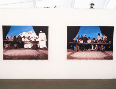 Faisal Abdu’Allah, Last Supper (1994/2019). Exhibition view: Auckland Art Fair, The Cloud, Auckland (2–5 May 2019). Courtesy Auckland Art Fair.