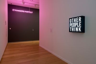 Other People Think (Exhibition view), Auckland Art Gallery Toi o Tāmaki, 2018