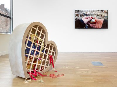 Miao Ying, Love's Labour's Lost (2019). Exhibition view: Chinternet Ugly, Centre for Chinese Contemporary Art, Manchester (8 February–12 May 2019).