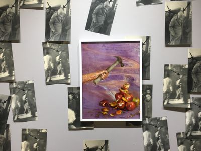 Sheida Soleimani, Export Revenue (2019). Archival pigment print. 24 x 18 in. Exhibition view: Yankee Go Home, Andrew Rafacz Gallery (19 September–25 October 2019). Photo: the author.