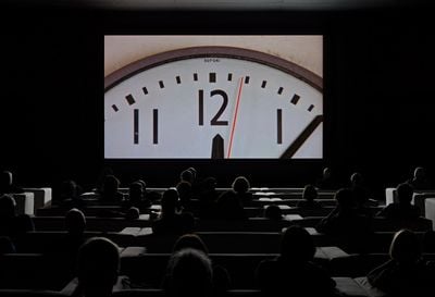 Christian Marclay, The Clock (2010). Single-channel video installation. 24 hours. © the artist. Photo: Tate Photography (Matt Greenwood).