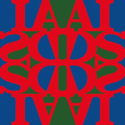 AA Bronson, AIDS Logo. © General Idea. Courtesy Maureen Paley.