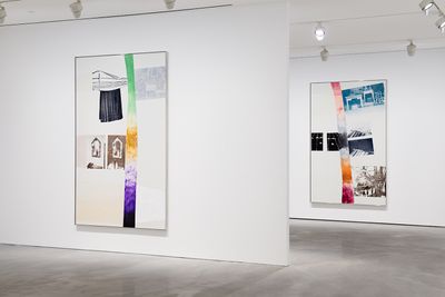 Exhibition view: Robert Rauschenberg, Vydocks, Pace Gallery, Hong Kong (19 September–2 November 2018). © Robert Rauschenberg Foundation / VAGA at Artists Rights Society, New York. Courtesy Pace Gallery. Photo: Cow Lau. 
