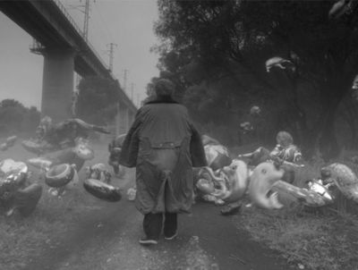 Jiang Zhi, In the Wind (2016) (Still). Four-channel video. 3'05" / 2'58" / 2'31" / 7'33". Edition of 6 + 2AP.