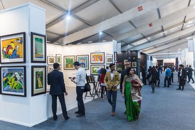 India Art Fair, New Delhi (9–12 February 2018).