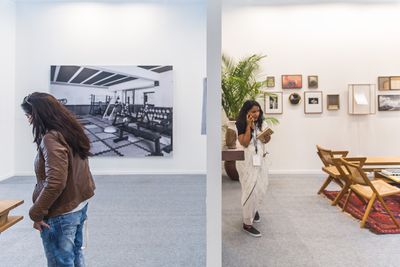 Exhibition view: Galleryske and Photoink, India Art Fair, New Delhi (9–12 February 2018).