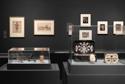 Exhibition view: The Jeweled Isle: Art from Sri Lanka, Los Angeles County Museum of Art (9 December 2018–23 June 2019). Courtesy Los Angeles County Museum of Art. Photo: © Museum Associates/LACMA.