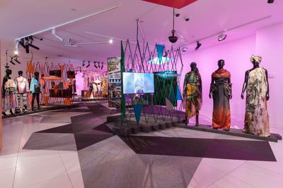 Exhibition view: Blak Design Matters, Koorie Heritage Trust, Melbourne (21 July–30 September 2018).