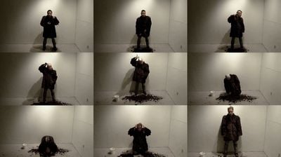 唐潮，《唐潮》，2012。单通道高清录像，彩色，有声，8分5秒。静帧截屏。图片提供：艺术家及Vanguard画廊。