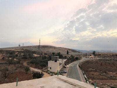 View of Qalandiya’s old village. Photo: Federica Bueti.