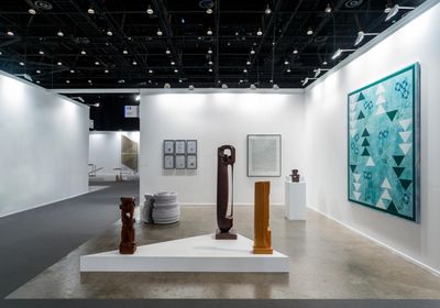 Exhibition view: Green Art Gallery, Art Dubai (15–18 March).