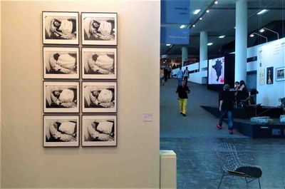 Mladen Stilinović, Artist at Work (1978). Exhibition view: espaivisor, SP-Arte, São Paulo (11–15 April 2018.