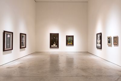 Exhibition view: Sanyu's Hidden Blossoms: Through the Eyes of a Dandy, Tina Keng Gallery, Taipei (24 March–29 April 2018).