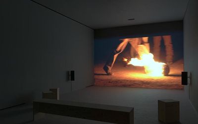 Exhibition view, Francis Alÿs, Ciudad Juárez projects (2016), David Zwirner, London. Courtesy David Zwirner.