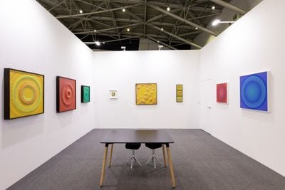 Works by Minoru Onoda on view at Anne Mosseri-Marlio Galerie, Solos sector, Taipei Dangdai (18–20 January 2019). Courtesy Taipei Dangdai.