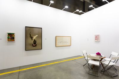 Luo Jr-Shin, The Banquet (2013) amongst other works on view at Michael Ku Gallery, Taipei Dangdai (18–20 January 2019). Courtesy Taipei Dangdai.