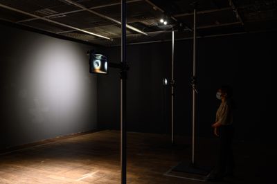 陶亚伦，《幻灭 No.1-No.6》，2020。展览现场："无处不在的幽灵"，台北当代艺术馆，台北（2020年08月22日至2020年11月1日）。图片提供：台北当代艺术馆。