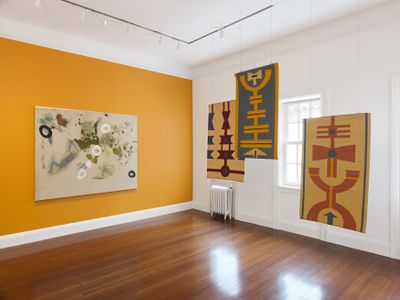 Exhibition view: Visions of Brazil: Reimagining Modernity from Tarsila to Sonia, Blum & Poe, New York (30 April–22 June 2019). Courtesy the artists or Estates and Blum & Poe, Los Angeles/New York/Tokyo. Photo: Genevieve Hanson.
