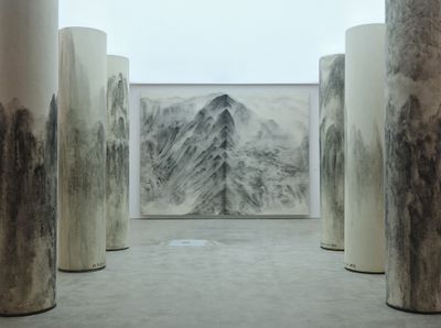 Exhibition view: Works by Xu Longsen on view at Hanart TZ Gallery, West Bund Art & Design (8–11 November 2018). Courtesy Ocula in collaboration with West Bund Art & Design. Photo: Xing Zhenzhong 邢振中.