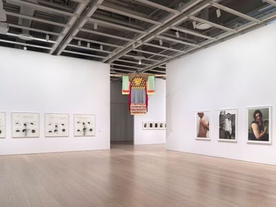 Exhibition view: Whitney Biennial 2019, Whitney Museum of American Art, New York (17 May–22 September 2019). Courtesy Museum of American Art. Photo: Ron Amstutz.