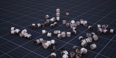 Forensic Architecture and Praxis Films, Triple-Chaser (2019). Video, colour, sound. 10 min 24 sec. 3-D models of the Triple-Chaser grenade and images of used canisters, distributed in digital space, help train a computer vision classifier. Courtesy Forensic Architecture.