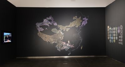 Mariam Ghani, The Garden of Forked Tongues (2016). Exhibition view: Starting from the Desert: Ecologies on the Edge, 2nd Yinchuan Biennale, MOCA Yinchuan (9 June–30 September 2018). Courtesy MOCA Yinchuan.