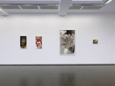 Exhibition view: Jennifer Packer, The Eye Is Not Satisfied With Seeing, Serpentine Galleries, London (19 May—22 August 2021).