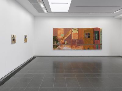 Exhibition view: Jennifer Packer, The Eye Is Not Satisfied With Seeing, Serpentine Galleries, London (19 May—22 August 2021).
