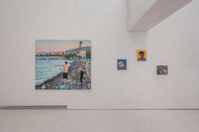 Exhibition view: Liu Xiaodong, Your Friends, UCCA Edge, Shanghai (8 August–10 October 2021).