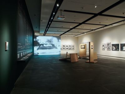 Installation image view of the exhibition 'PROVOKE – Opposing Centrism' at Kuandu Museum of Fine Arts, Taipei (12 March–27 June 2021)