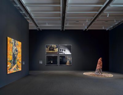 Exhibition view: Whitney Biennial 2022, Quiet as It's Kept, Whitney Museum of American Art, New York (6 April–5 September 2022). Photo: Ron Amstutz.