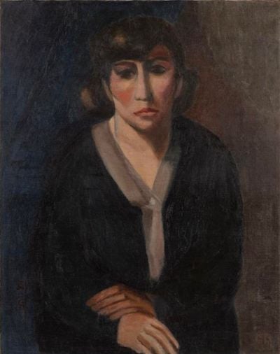 Rha Hye-sok, Self-portrait (1928). Suwon I Park Museum.