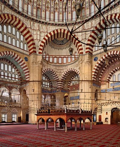 Ahmet Ertuğ, Selimiye Mosque, Edirne, Turkey (1998). Archival pigment print.