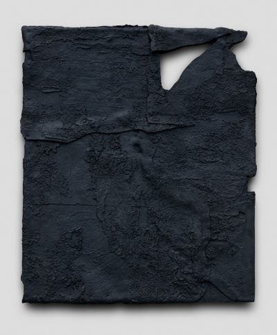 Theaster Gates, Roofing Fragment in Bronze (2022).