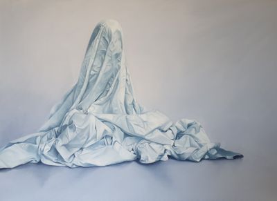 Ilené Bothma, Remnant II (2021). Oil on canvas. 90 x 125 cm.