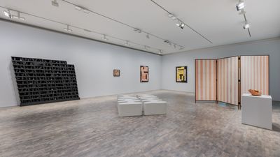 Exhibition view: Creating Abstraction, Pace Gallery, London (3 February–12 March 2022).