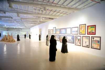 Exhibition view: Feeling the Stones, Diriyah Biennale, Riyadh (11 December 2021–11 March 2022).