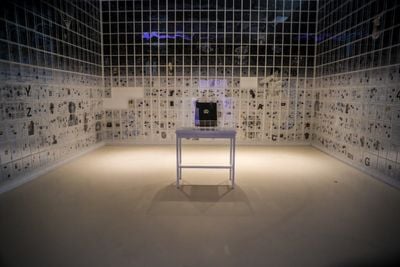 Tavares Strachan, EIGHTEEN NINETY (2020). Exhibition view: Feeling the Stones, Diriyah Biennale, Riyadh (11 December 2021–11 March 2022).