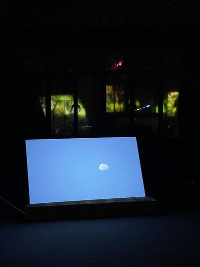Yang Fudong, The Bitterly Silent Nights I Hate (2021). 7-channel video, site-specific installation, sound. Duration 20 min, 50 sec. Exhibition view: Thailand Biennale, Korat (18 December 2021–31 March 2022). Commission.