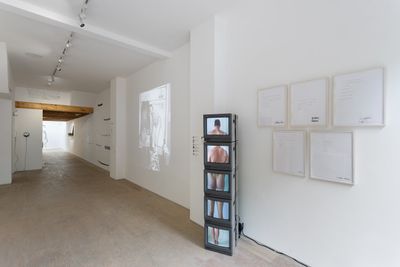 Exhibition view: Reba Maybury, The Baroness, Mimosa House, London (27 May–12 September 2022).