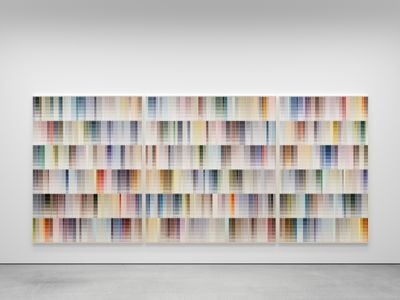 Chou Yu-Cheng, 'Bibliotheque' series (2022). Exhibition view: Sedimentary Gradient, Kiang Malingue at Gallery Weekend Beijing (28 June–3 July 2022).